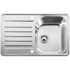 Zlewozmywak Blanco LANTOS 45S-IF Compact stal szczotkowana, z automatycznym korkiem 519059
