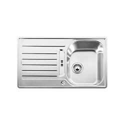 Zlewozmywak Blanco LANTOS 45 S stal szczotkowana, bez korka automatycznego 514007