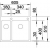 Zlewozmywak Blanco CLARON 340/180-IF/A 514204