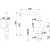 Bateria Blanco LINUS-S-F podokienna chrom 514023