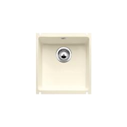 Zlewozmywak Blanco SUBLINE 375-U ceramiczny z korkiem automatycznym magnolia połysk 519595