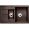 Zlewozmywak Blanco METRA 6S Compact z korkiem automatycznym kawowy 515044