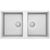 Zlewozmywak Elleci BEST 450 PODWIESZANY K96 WHITE KERATEK LKB45096BSO
