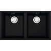 Zlewozmywak Elleci INTEGRA 350 K86 BLACK KERATEK LKQ35086BIN