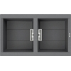 Zlewozmywak Elleci SMART 450 METALTEK M73 TITANIUM LMI45073SMT
