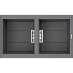 Zlewozmywak Elleci SMART 450 KERATEK K99 DARK GREY LKI45099SMT