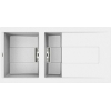 Zlewozmywak Elleci SMART 475 KERATEK K96 WHITE LKI47596SMT
