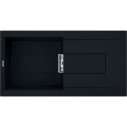 Zlewozmywak Elleci SMART 480 GRANITEK G40 NERO LGI48040SMT