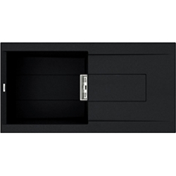 Zlewozmywak Elleci SMART 480 KERATEK K86 BLACK LKI48086SMT