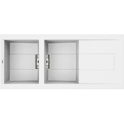Zlewozmywak Elleci SMART 500 KERATEK K96 WHITE LKI50096SMT