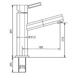 Bateria Franke FC 7986 GAIA stal szlachetna