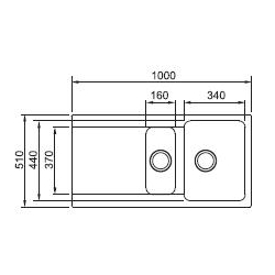 Zlewozmywak Franke ORION OID 651