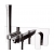 Bateria wannowa podtynkowa Daniel Rubinetterie  DIVA DV652CR