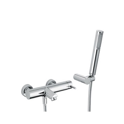 Bateria wannowa ścienna kompletna  Paffoni STICK SK023CR