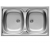 Zlewozmywak Pyramis INTL 80x50 2B len 100117901