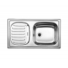 Zlewozmywak Blanco FLEX mini stal szlachetna dekor 512032