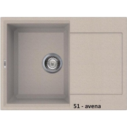 Zlewozmywak Elleci EASY 135 Avena 51
