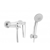Deante Jaguar Line Bateria natryskowa z kompletem natryskowym BDX 041M