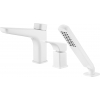 Deante Hiacynt Bianco Bateria wannowa 3-otworowa BQH A13M