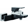 Deante Hiacynt Bateria wannowa bez kompletu natryskowego - chrom/czarny BQH B100