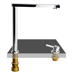 Bateria SATELLITA chrom 3/8''