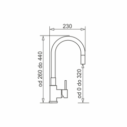 Zlew. ALAZIA 79x50 1B 1D szary beton + bateria FLESSI