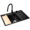 Zlew. CAMEA (79x50) 1B 1D L Volcano + bateria IDEA