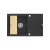 Zlew. SPARTA PLUS LUX (78x48) 1B 1D, czarny + Bateria LUNGO