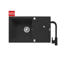 Zlew. SPARTA PLUS (78x48) volcano + bateria SILVIO