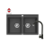 Zlew. SPARTA 78x50 2B karbon + Bateria LUNGO