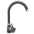 Zlew. MIDO (62x50) 1B 1D szary beton + bateria Bello