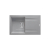 Zlew. KARTESIO 79x50 1B 1D szary beton