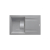 Zlew. KARTESIO 79x50 1B 1D szary beton