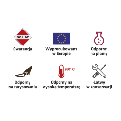 Zlew. CAMEA (79x50) 1B 1D L beż - piaskowy