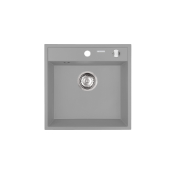 Zlew. CAMEA MINI (40x40) 1B szary beton