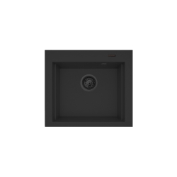 Zlew. SIROS (57x51,5) 1B, volcano Black Edition