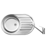 Zlewozmywak SR MINI flat - 60 mm + bateria ASALIA