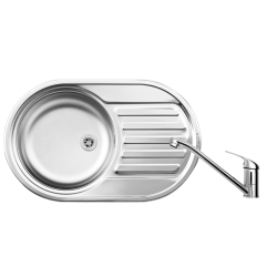 Zlewozmywak SR MINI flat - 60 mm + bateria ASALIA