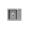 Zlew. Sparta Mini (56x44) 1B 1D, szary-beton