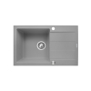 Zlew. SPARTA PLUS (78x48) 1B 1D, szary beton