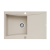Zlew. SOFTLINE (79x51) 1B 1D beż - piaskowy
