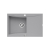 Zlew. SOFTLINE (79x51) 1B 1D szary