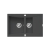Zlew. SOFTLINE (79x51) 1 1/2B 1D karbon