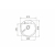Zlew. MIDO (fi51) 1B - wanilia
