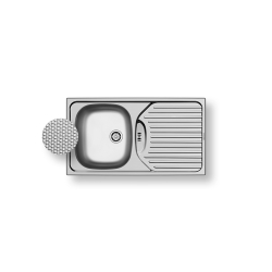 Zlewozmywak ET 78 Len semiflat - spust 60 mm