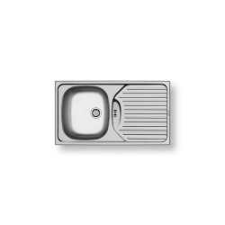 Zlewozmywak ET 78 semiflat - spust 60 mm