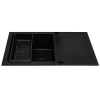 Zlew. MIDO (79x50) 1B 1D volcano Black Edition