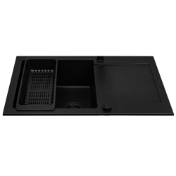 Zlew. MIDO (79x50) 1B 1D volcano Black Edition