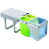 Sortownik odpadów COLOR PYR403 FRONT "40" potrójny 1x16l + 2x8l