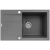 Zlew. SPARTA PLUS (78x48) 1B 1D, iron grey